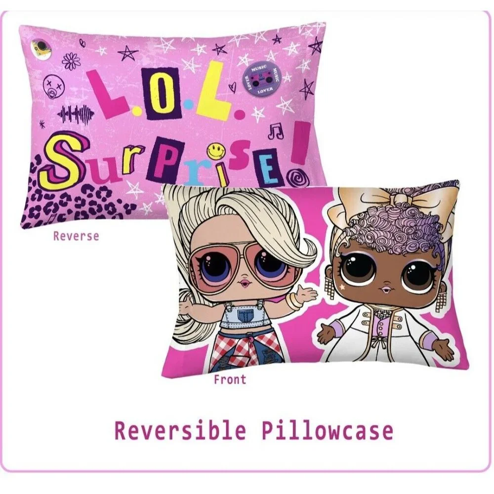L.O.L Surprise 3‎ Piece Microfiber Twin Sheet Set-